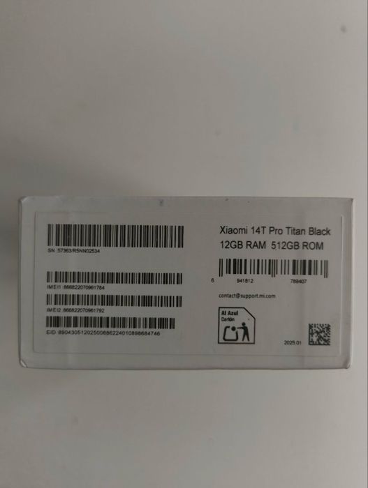 xiaomi 14t pro 12/512