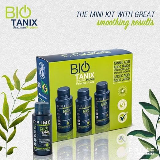 prime bio tanix brazilian zestaw do włosów wygładzający 3w1 x