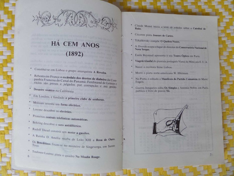 ALMANAQUE DE SANTO ANTÓNIO – 1992
Editorial Franciscana