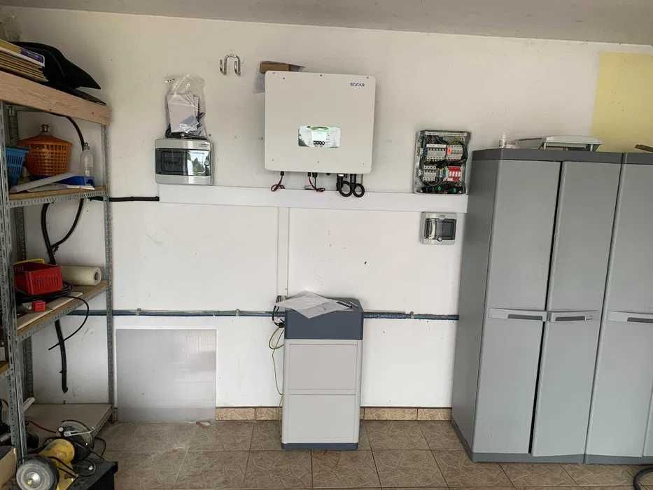 Fotowoltaika 10kWp+magazyn energii 16kWh+TURBINA WIATROWA 3kW+MONTAŻ