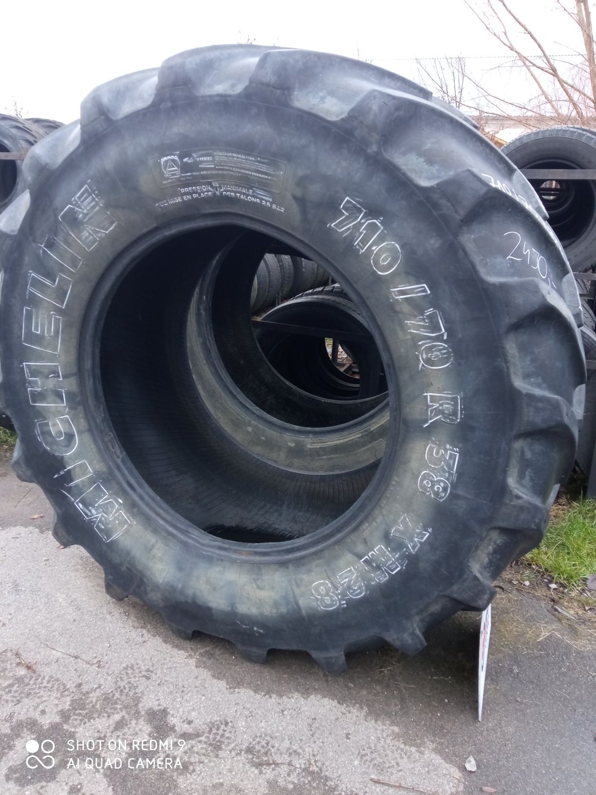 710/70R38 Michelin Opona Używana , Opona Rolnicza