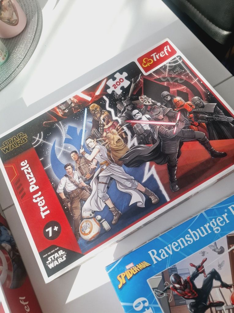 Zestaw puzzli dla chłopca marvel