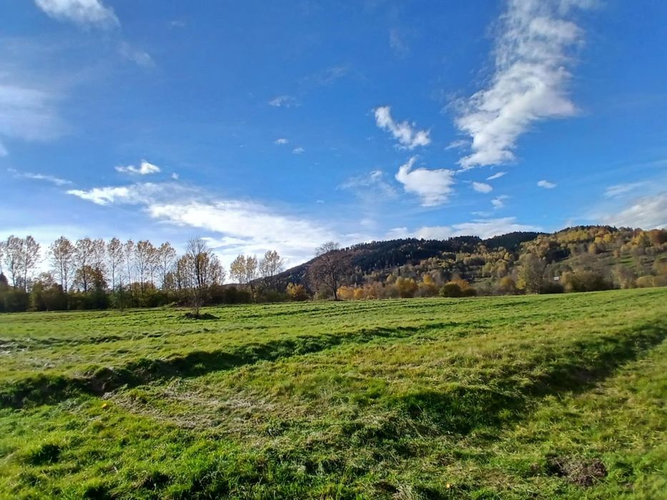 Działka rolna w górach.