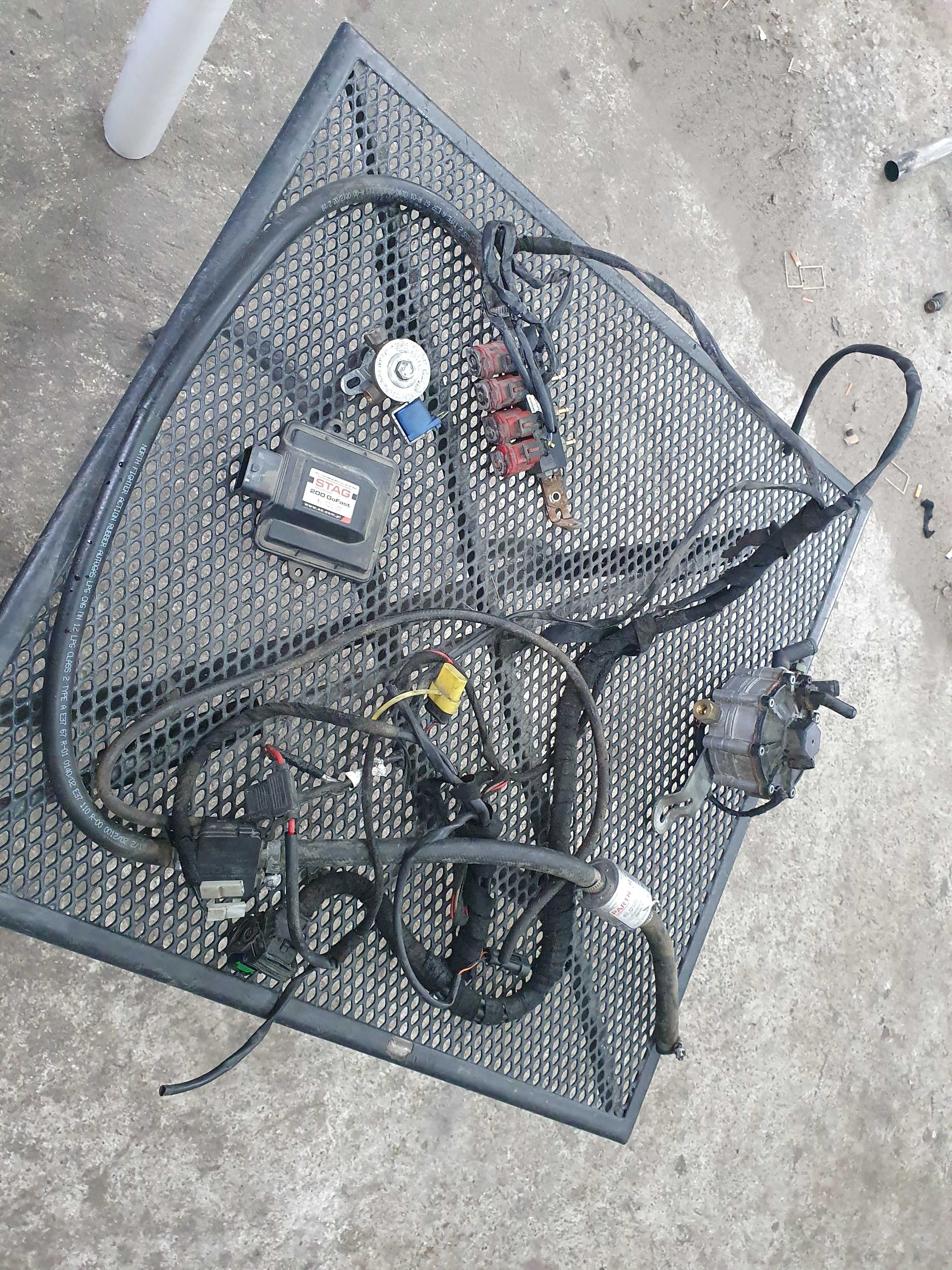Instalacja gazowa Lpg Stag 200 reduktor komputer belka kpl audi a3 1.6