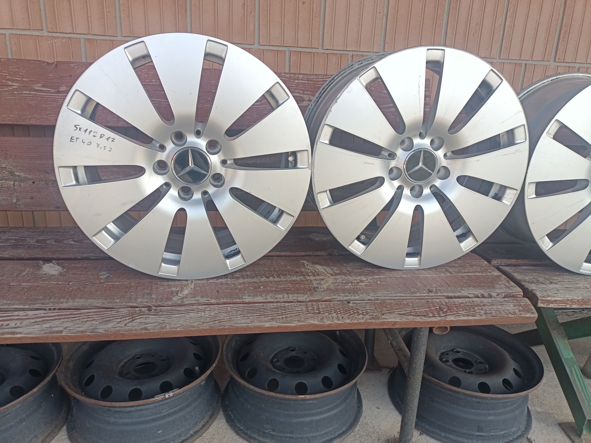 Felgi 5x112 R17 Mercedes