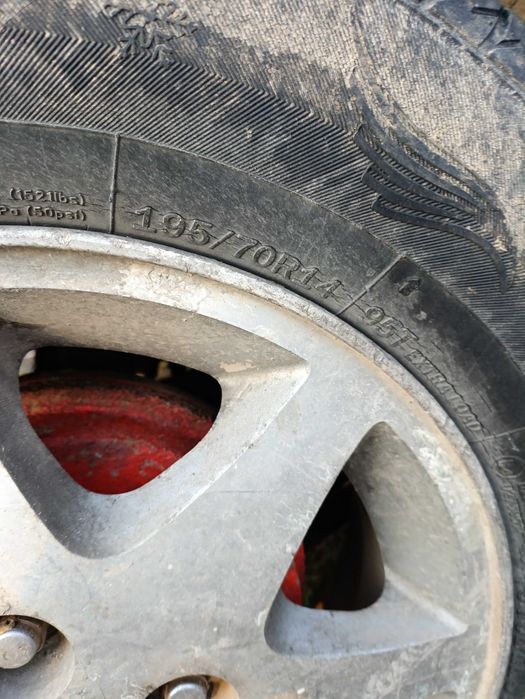 Колеса 4 100 14 зима в зборі або окремо