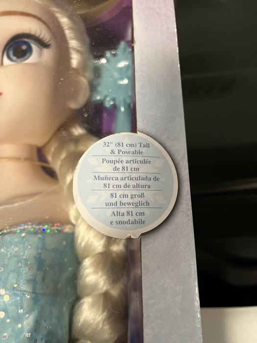 Lalka 81cm frozen disney elza kraina lodu elsa