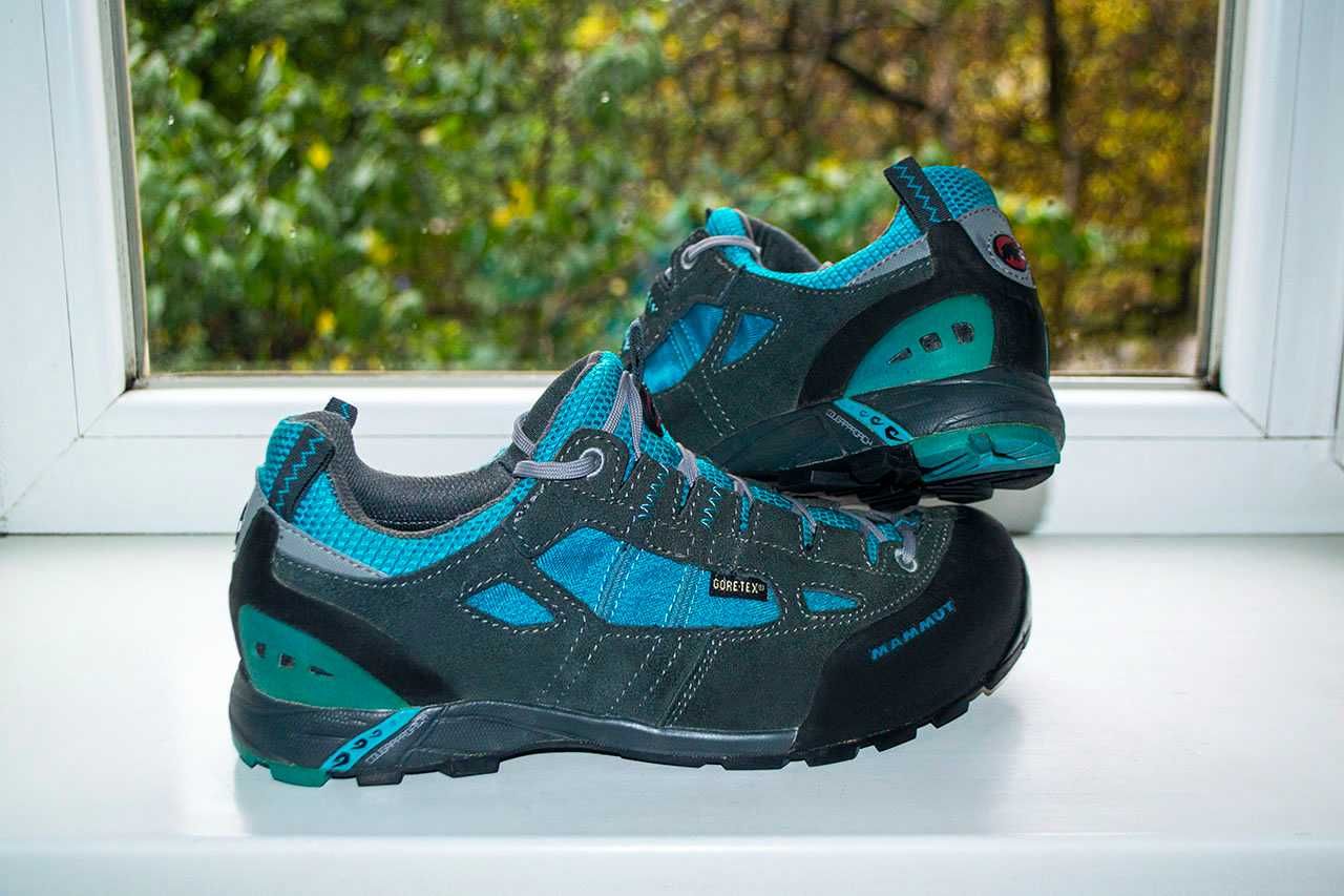 ‼️Кросівки трекінгові Mammut Redburn GTX W GoreTex Blue 38 р. оригінал