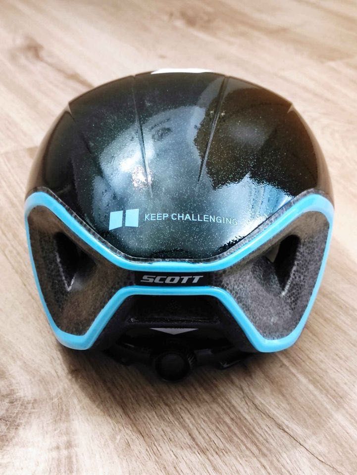 Capacete Scott Cadence Plus C/MIPS Team DSM "Novo"