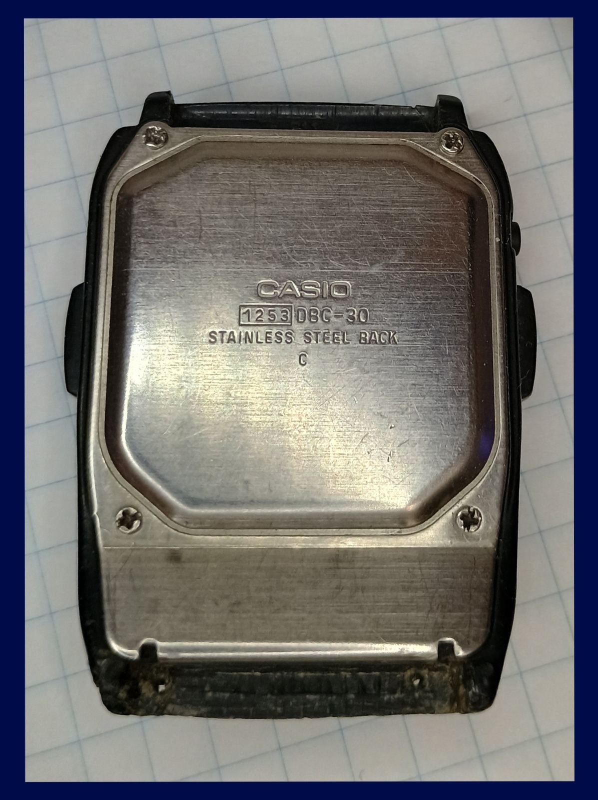Винтажные часы casio DBC-30