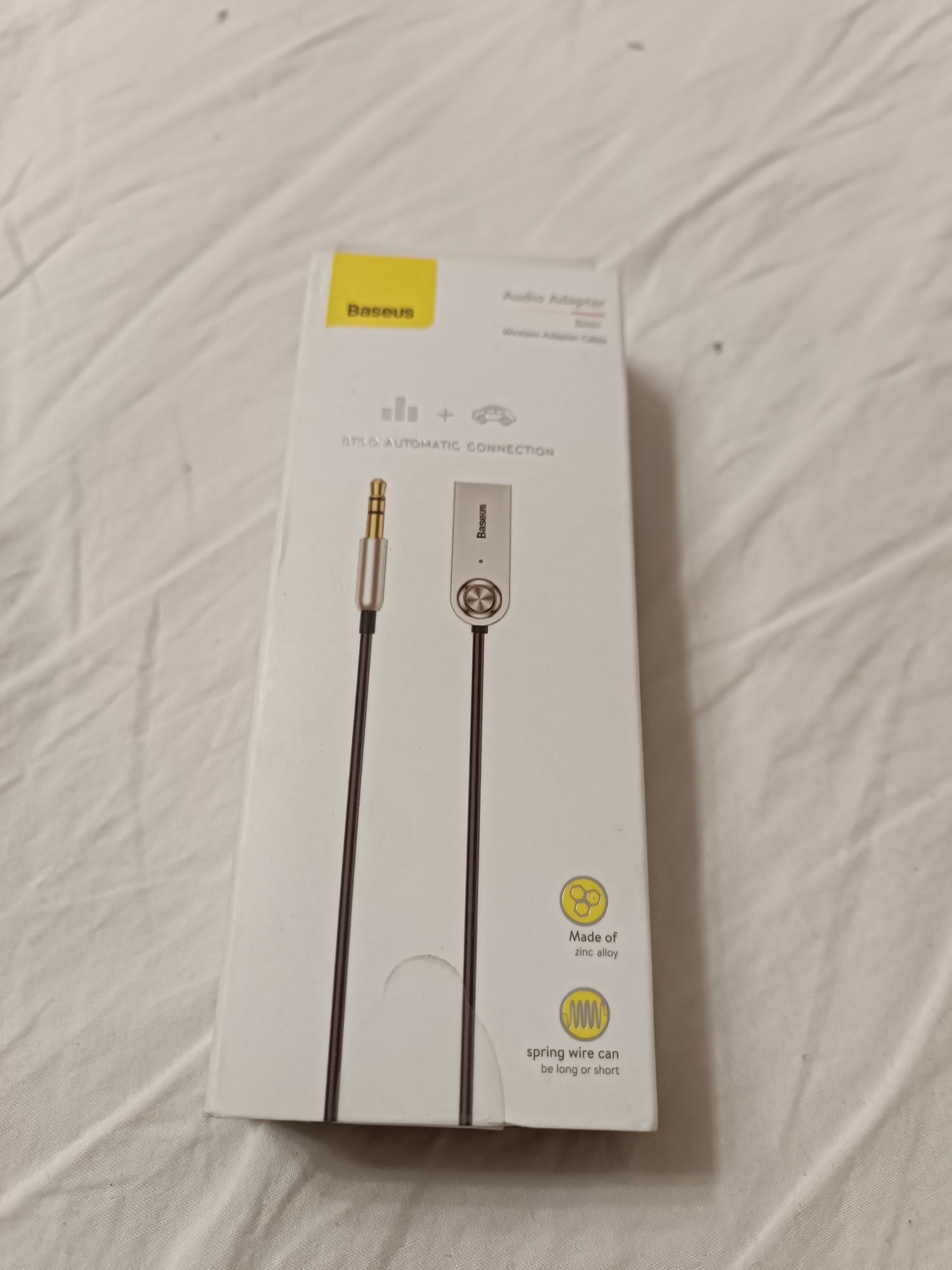 Ресивер Bluetooth BA01 USB Wireless adapter cable Black, Baseus