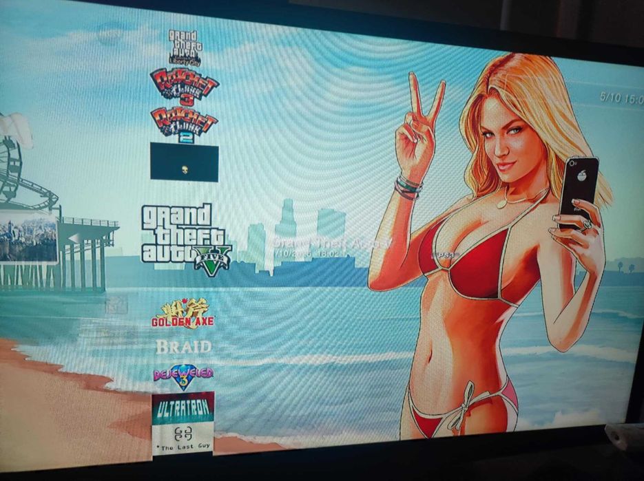 Sony Playstation 3 PS3 Pad dysk 320Gb 65 gier GTA 5