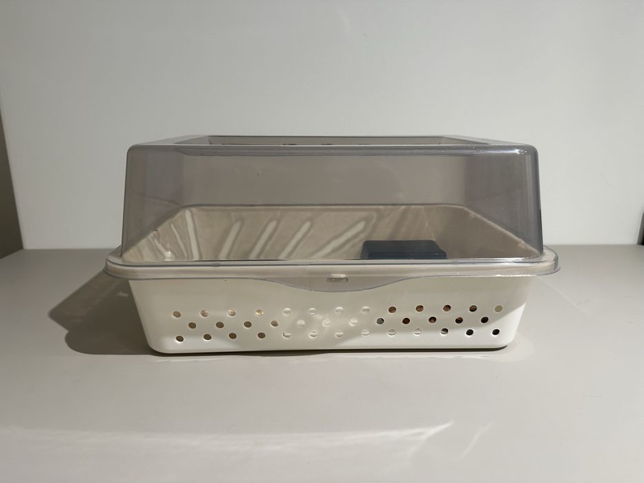 Тераріум укомплектований, укриття, поїлка, волога камера, термометр