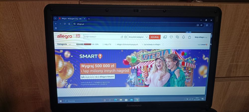 Odnowiony laptop Lenovo, szybki systemu Win10Pro, dysk SSD, ŁADNY