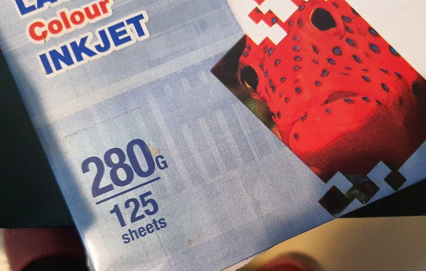 Papier do drukarki ryza gramatura 210g i 280g grubszy A4