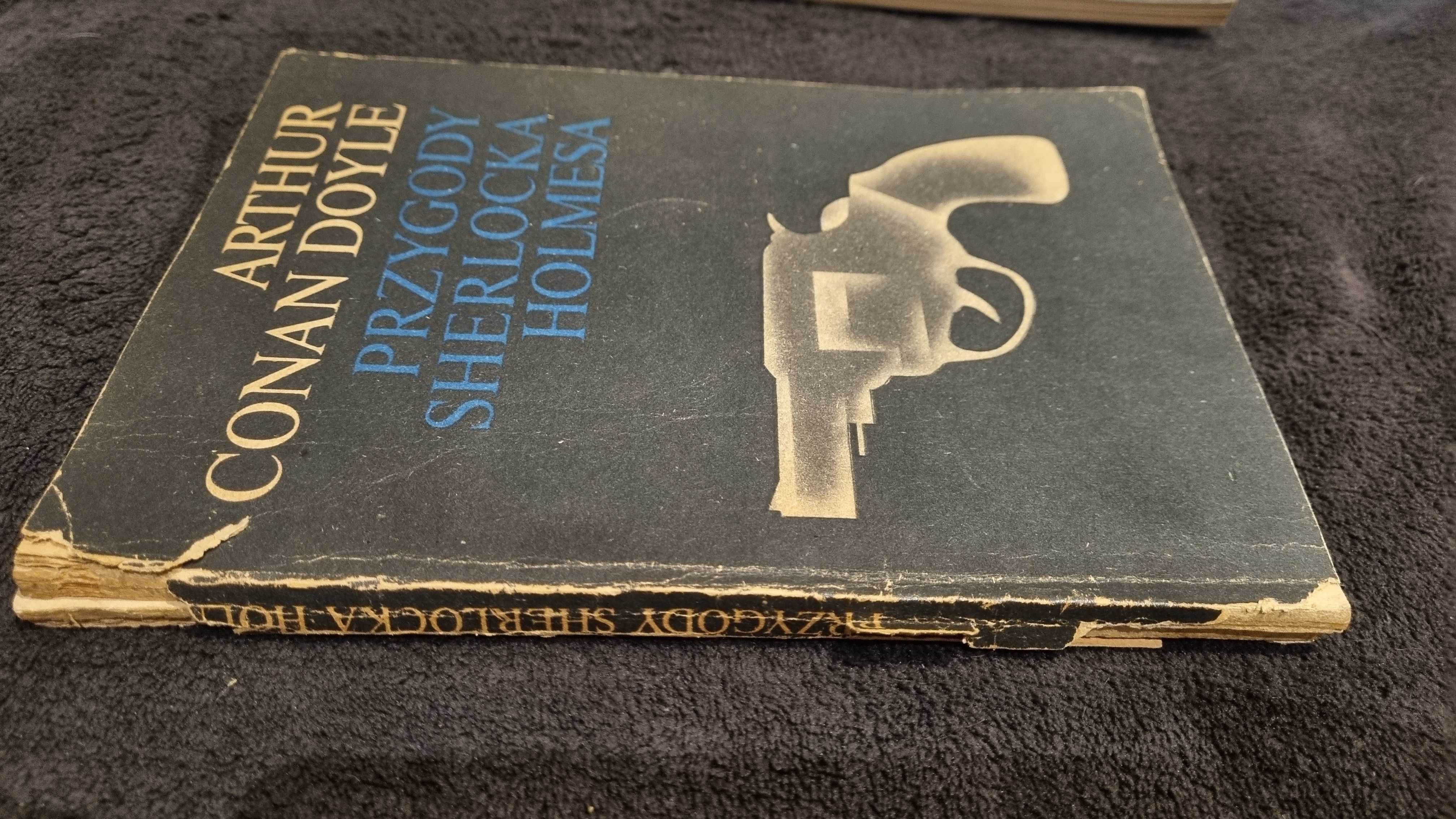 Arthur Conan Doyle 5x książek zestaw Przygody Sherlocka Holmesa