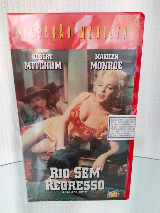 Marilyn Monroe - Filmes VHS ainda selados!