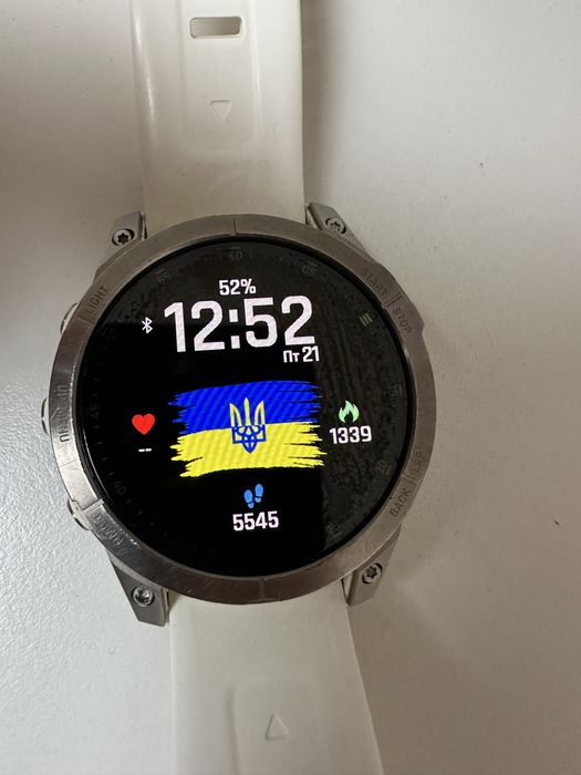 Garmin Epix Gen 2 Sapphire - White Titanium Смарт-годинник б/у