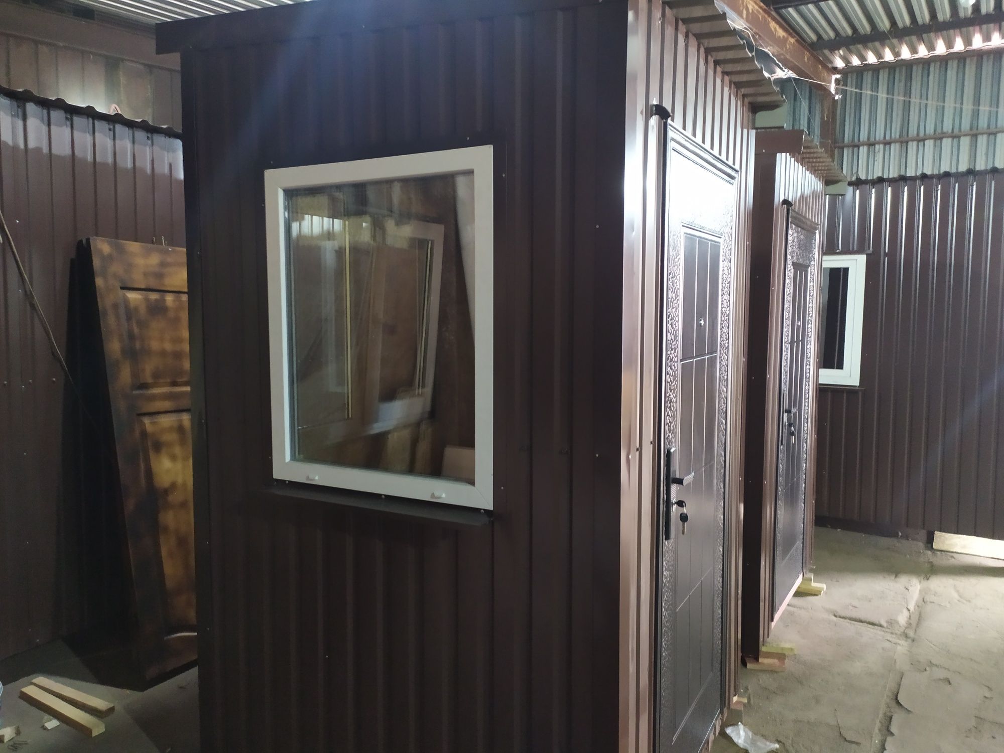 Пост охраны КПП, бытовка, проходная, блок модуль