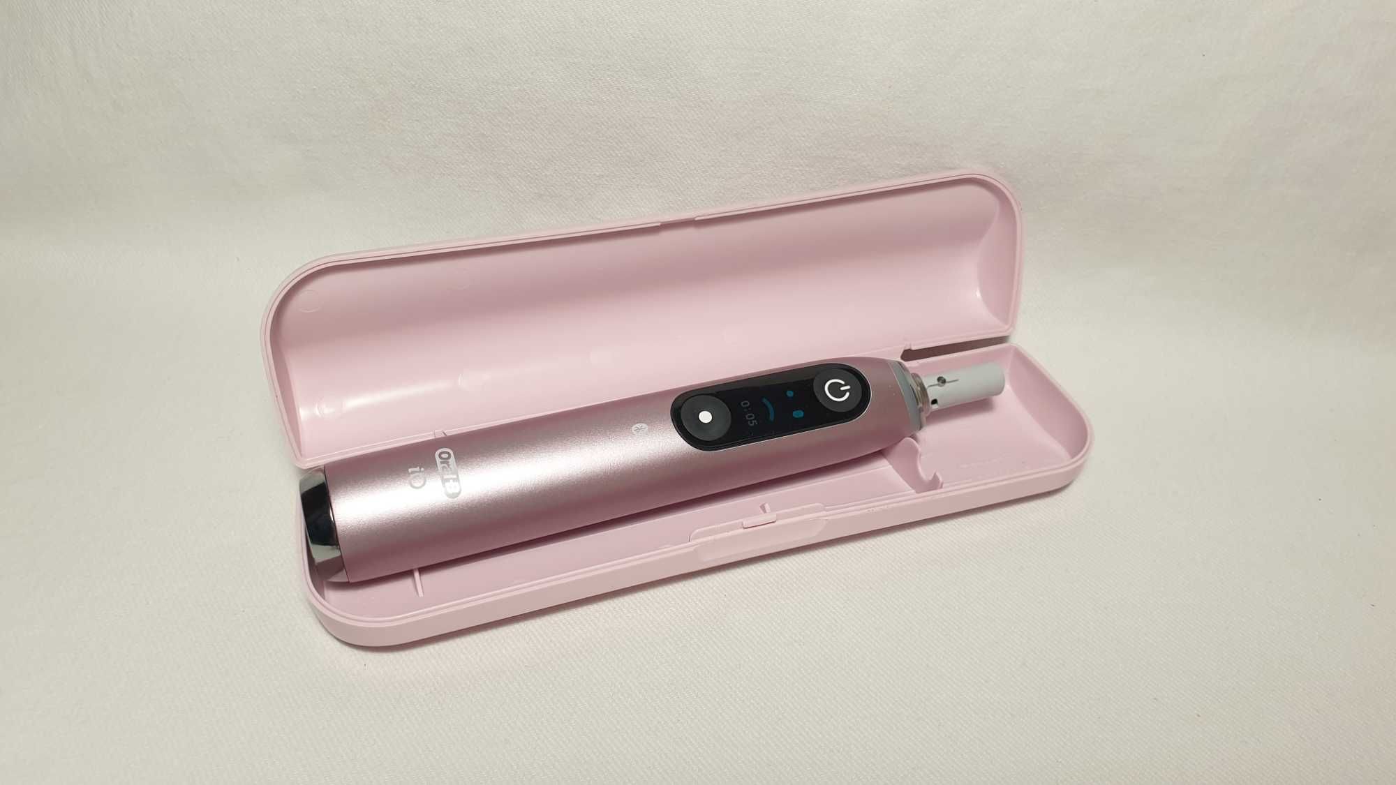 Szczoteczka Oral-B iO seria 9 jasny róż + ładowarka stan BDB.