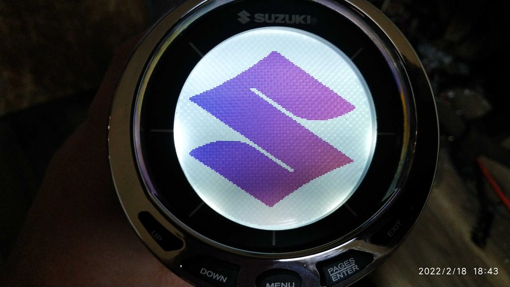 Цифровой мультиприбор (тахометр) лодочного мотора Suzuki Cузуки SMIS