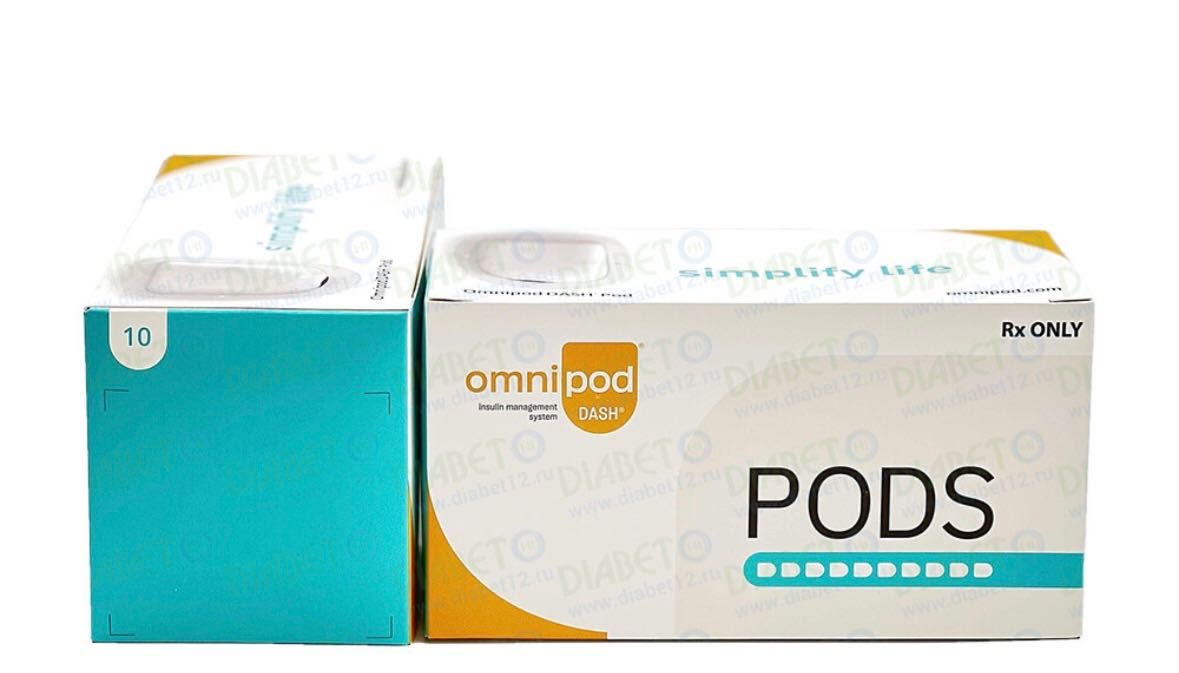 Omnipod dash помпи та рідер