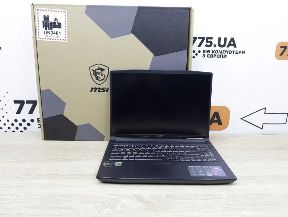 Новий 16" MSI Crosshair/1920х1200 144Гц/i7-13620H,32, 1TB,RTX 4070 8GB