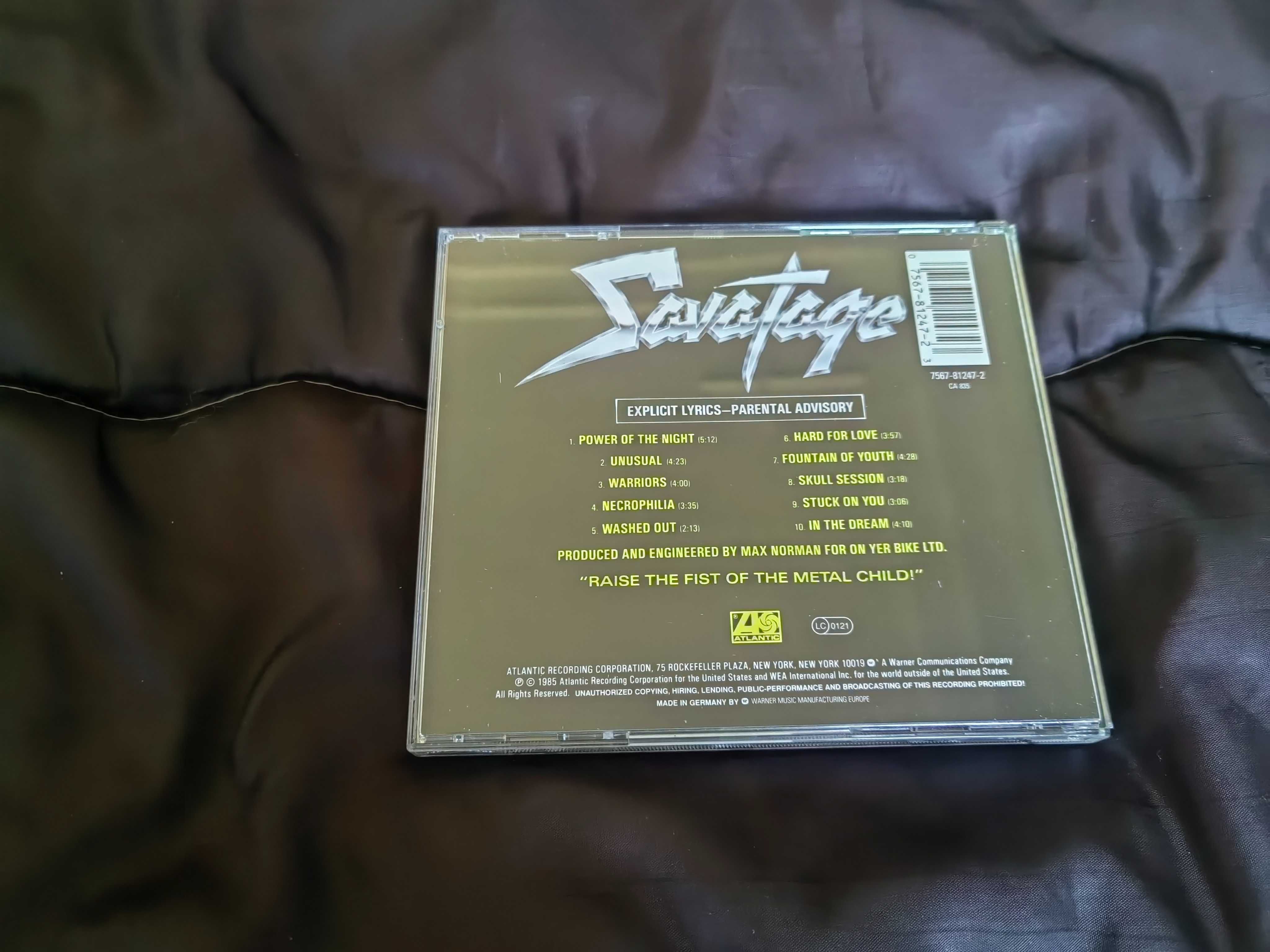 Savatage, power of the night, heavy metal