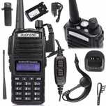 Baofeng UV-82HTQ 8W Radio SKANER POLICJA POGOTOWIE Rozblokowany!
