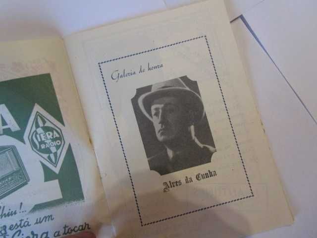TEATRO Trindade programa vintage