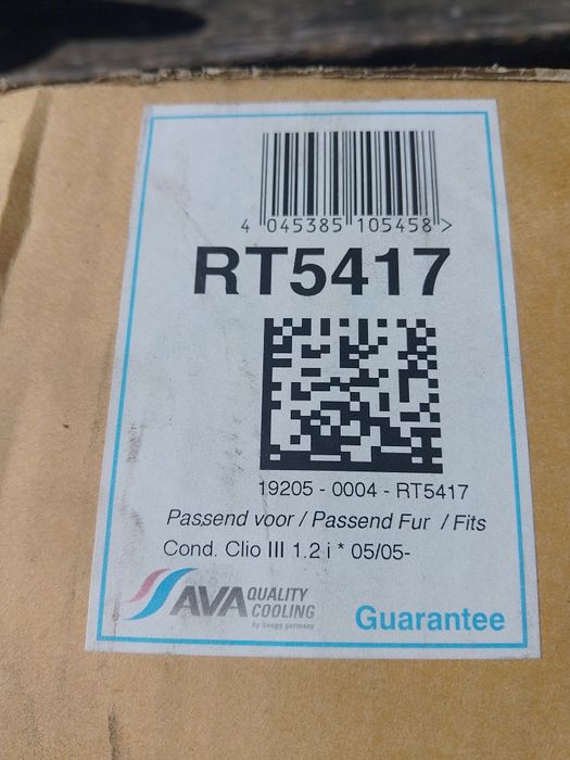 Renault Clio   1.2 III nowa chłodnica klimatyzacji