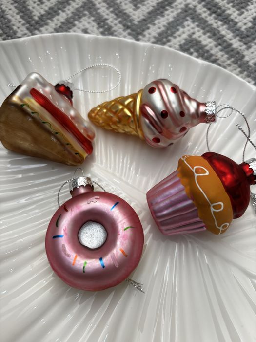 Подарунковий набір скляних ялинкових іграшок прикрас Lidl