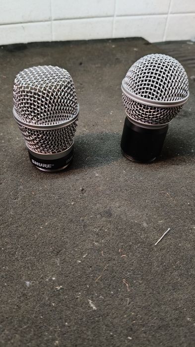 Cápsulas microfone shure