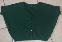 Casaco verde manga curta