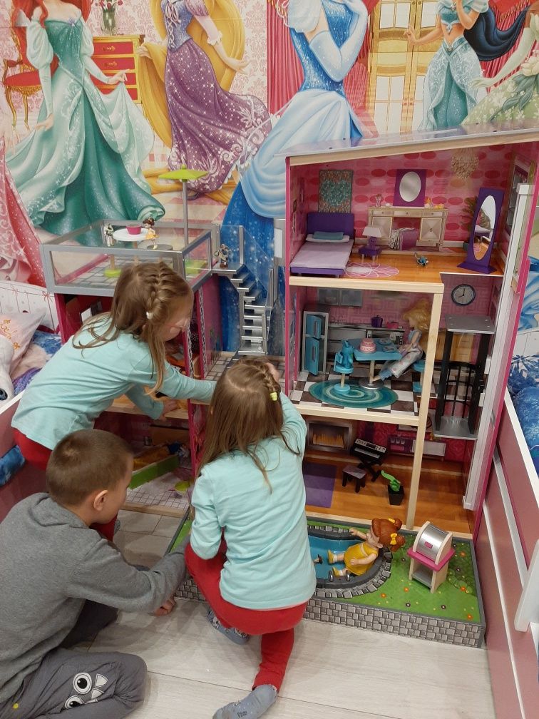 Domek rezydencja dla lalek Barbie KidKraft