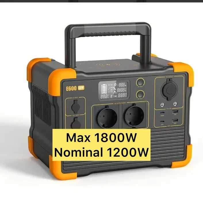 Зарядна станція Pecron 1800/1200 W. Зарядная станция Power Портативна