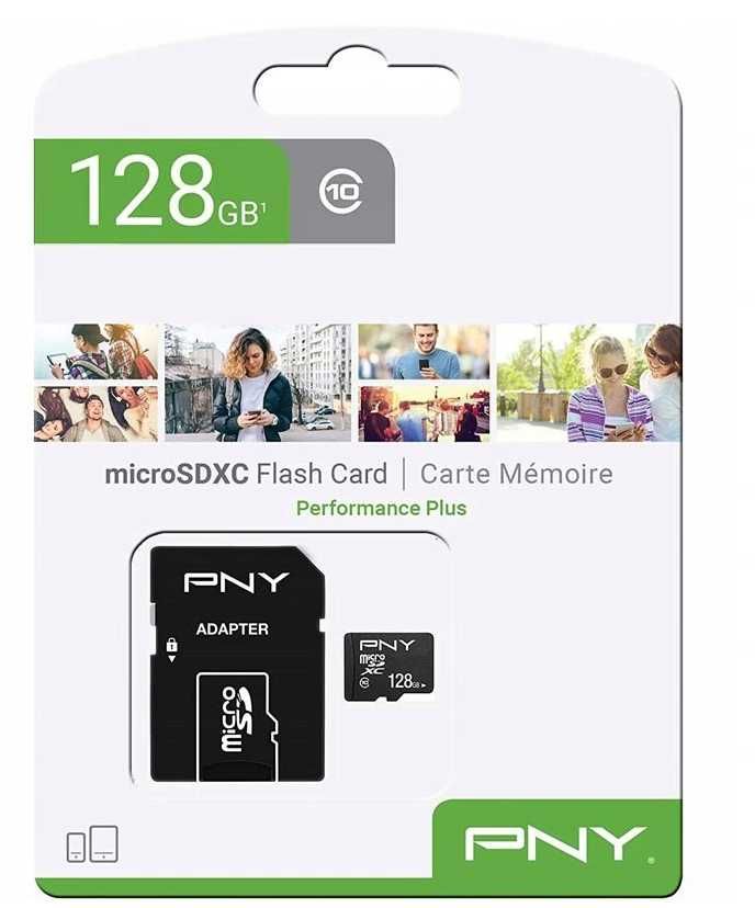 Amerykańskie karty Micro-SD dla turystów PNY SDXC różne 32gb i większe