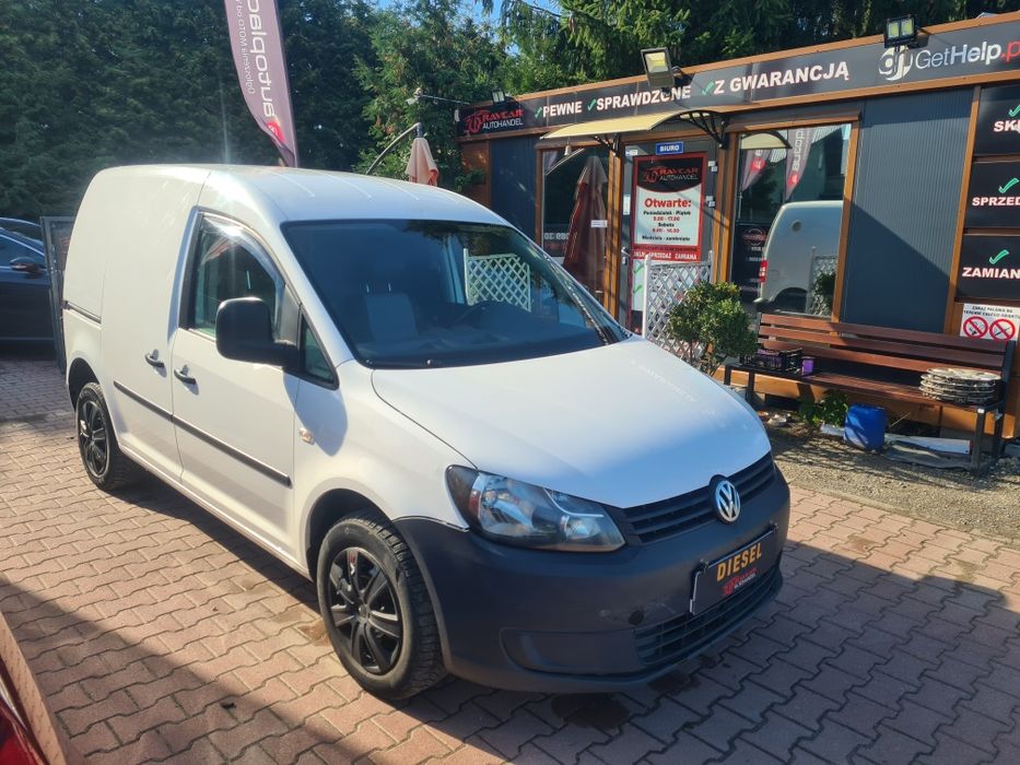 Volkswagen Caddy / 2,0 diesel / 4x4 / Klima / Hak / Z Niemiec /