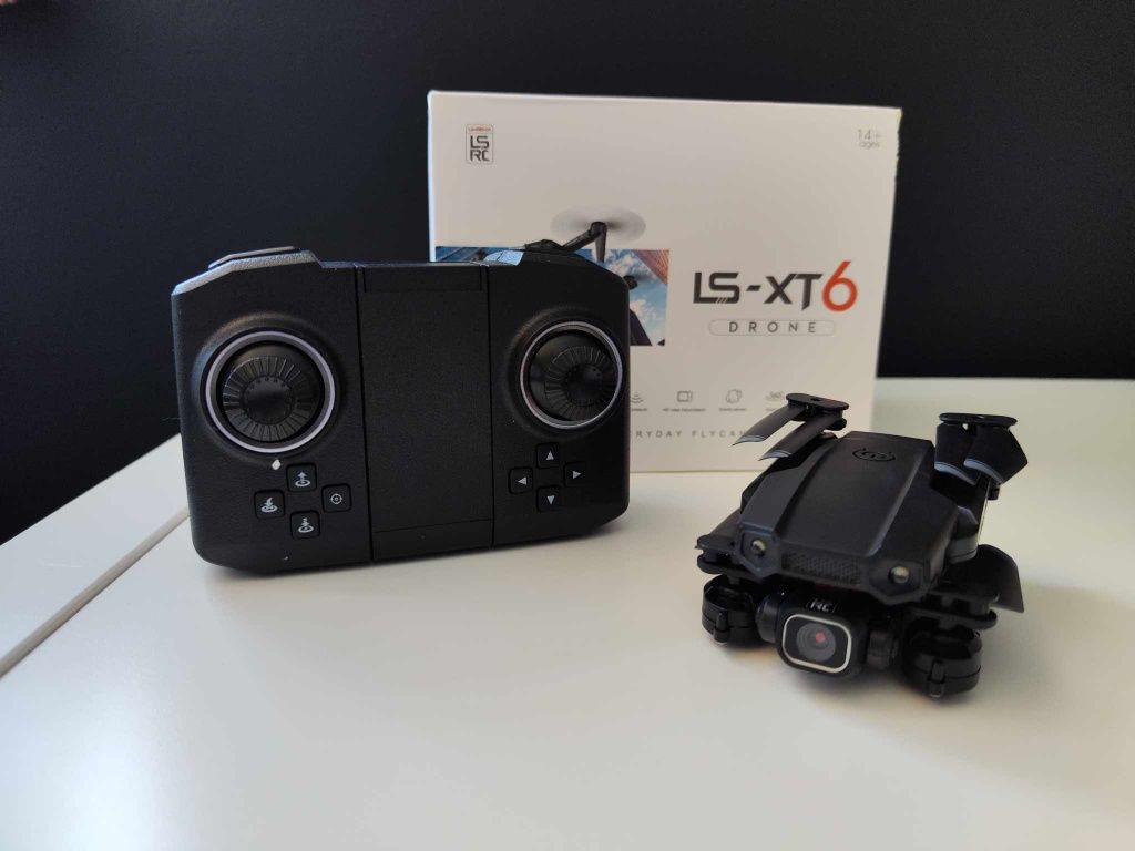NOWY Dron Profesionalny Lasenix Dual Camera + 3 baterie