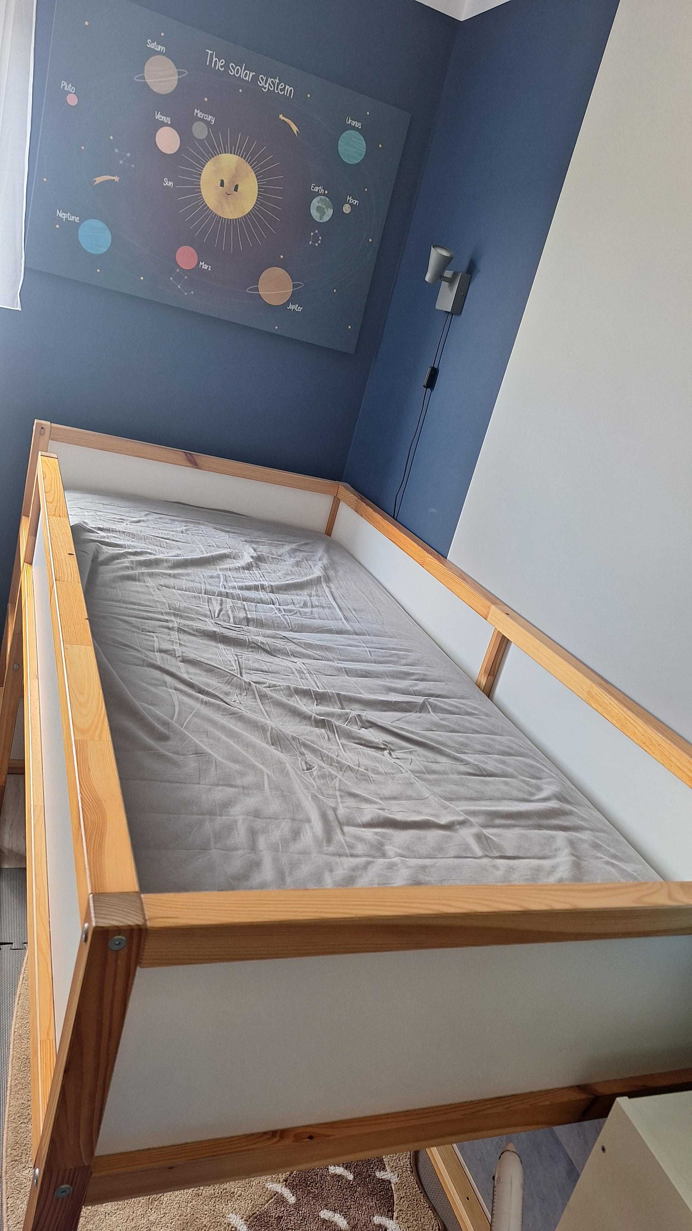 Łóżko piętrowe KURA IKEA