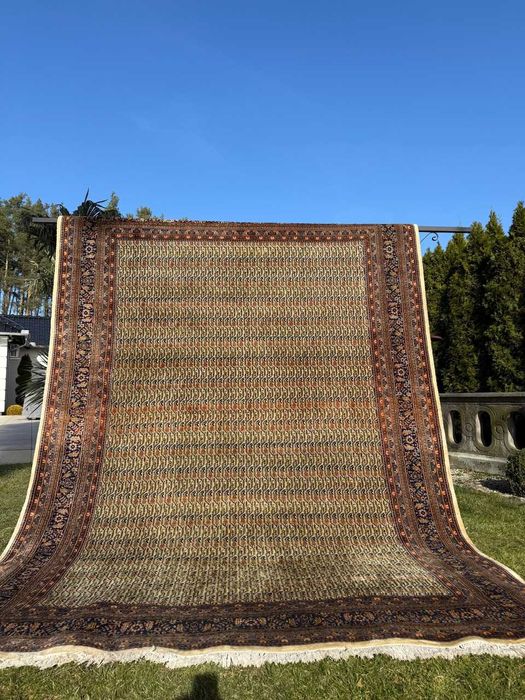 Dywan kaszmirowy r.tkany perski Indo Senneh 360x250 galeria 25 tyś