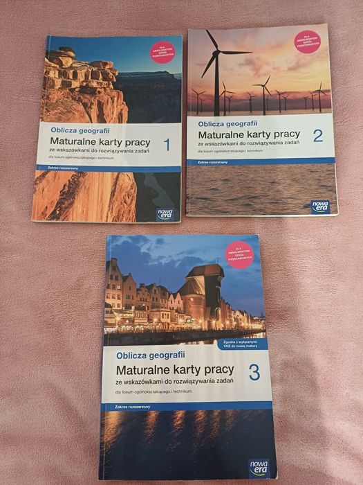Maturalne karty pracy Geografia 1,2,3 klasa