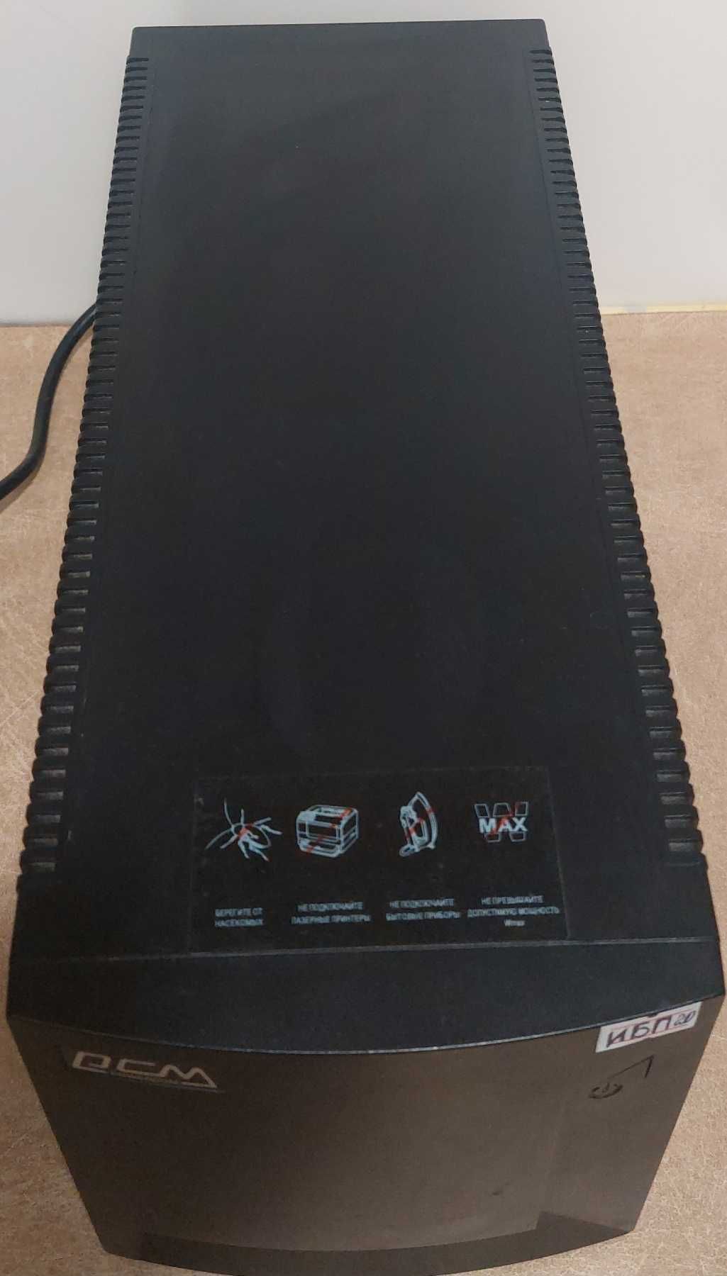 Б/В ДБЖ Powercom RPT-1025AP / з хорошим бу акумулятором