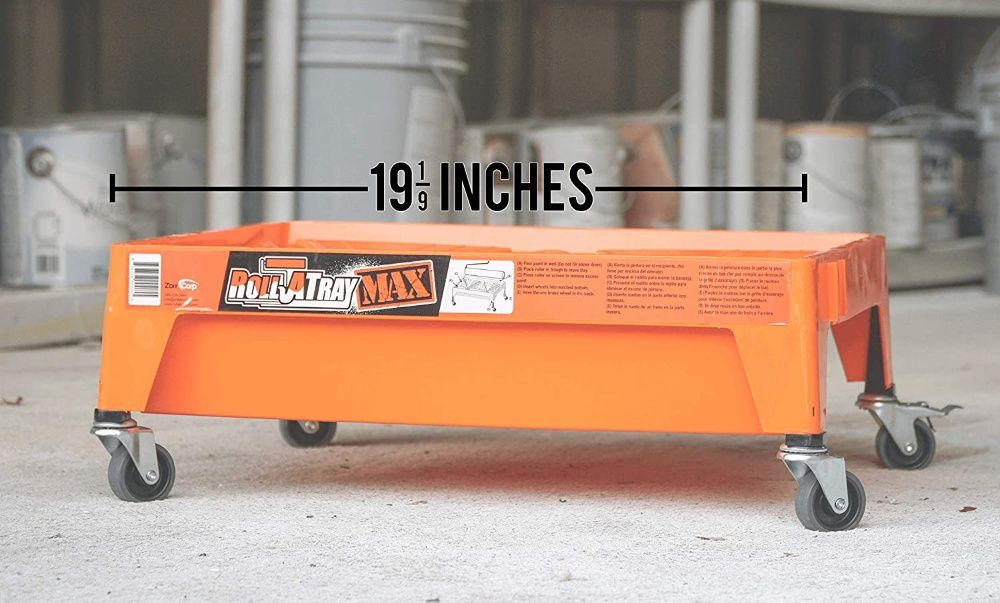 Кювета малярська Roll a Tray Max на колесах для валиків 45см