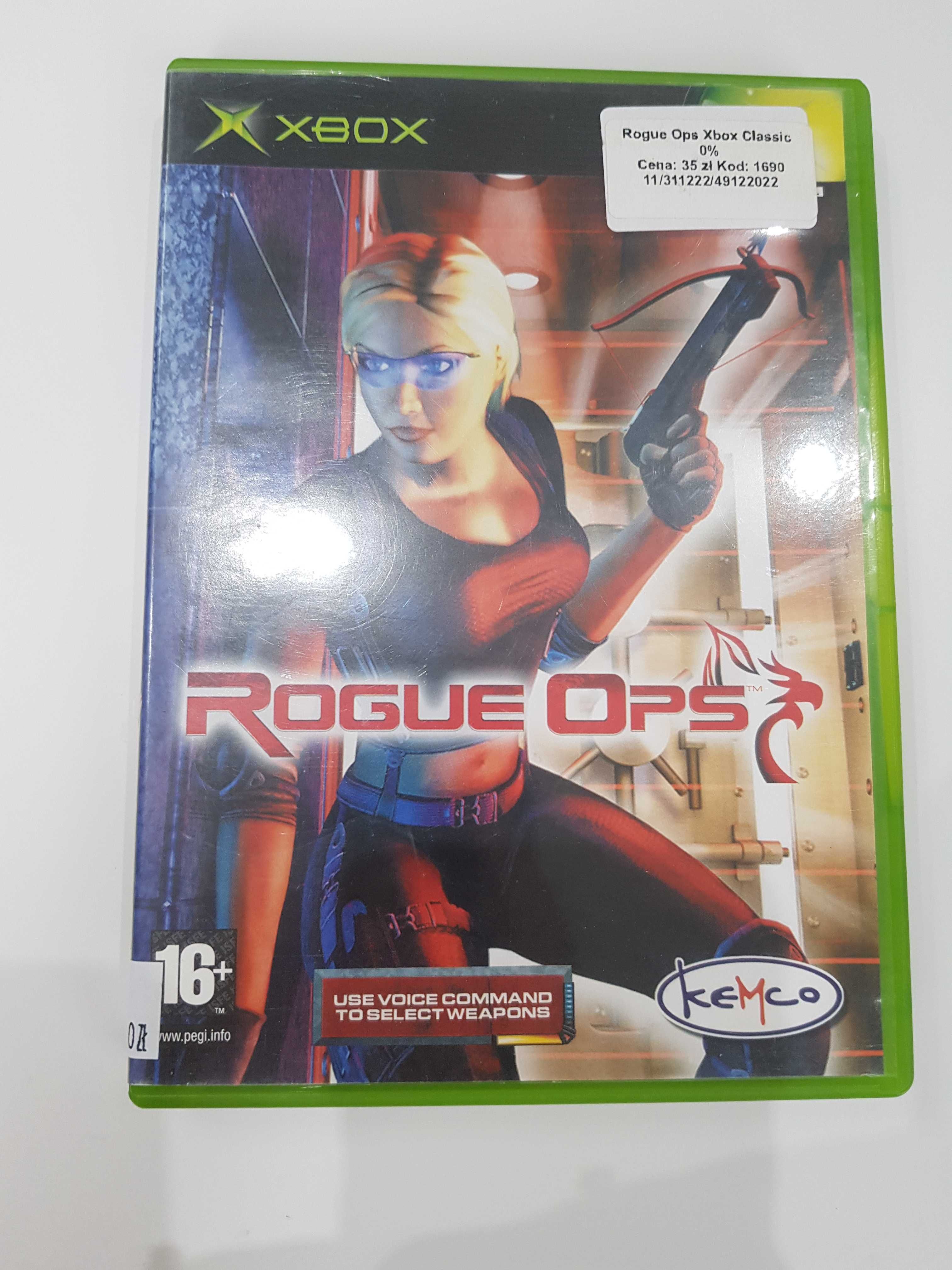 Rogue OPS Xbox Classic Sklep Iława