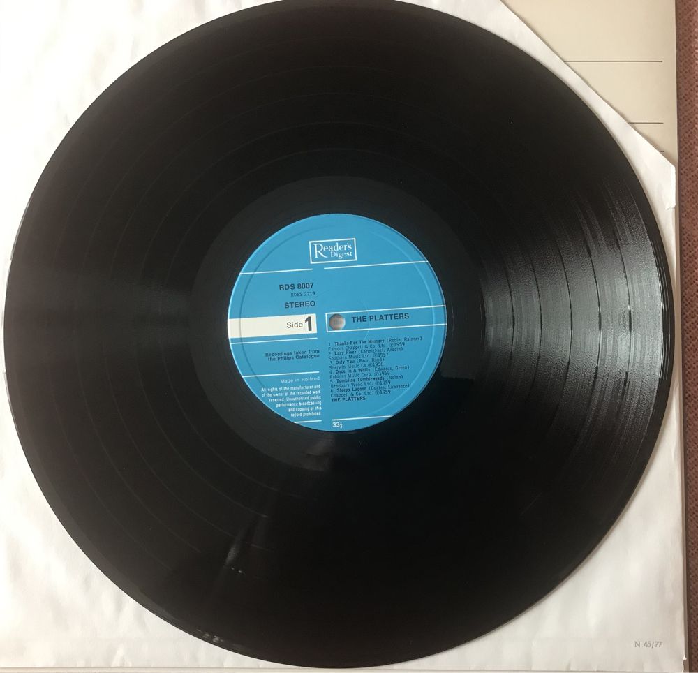 The Platters / Вінілова пластинка/ LP