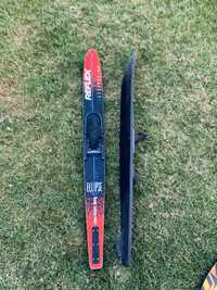 Par skis aquáticos reflex adulto