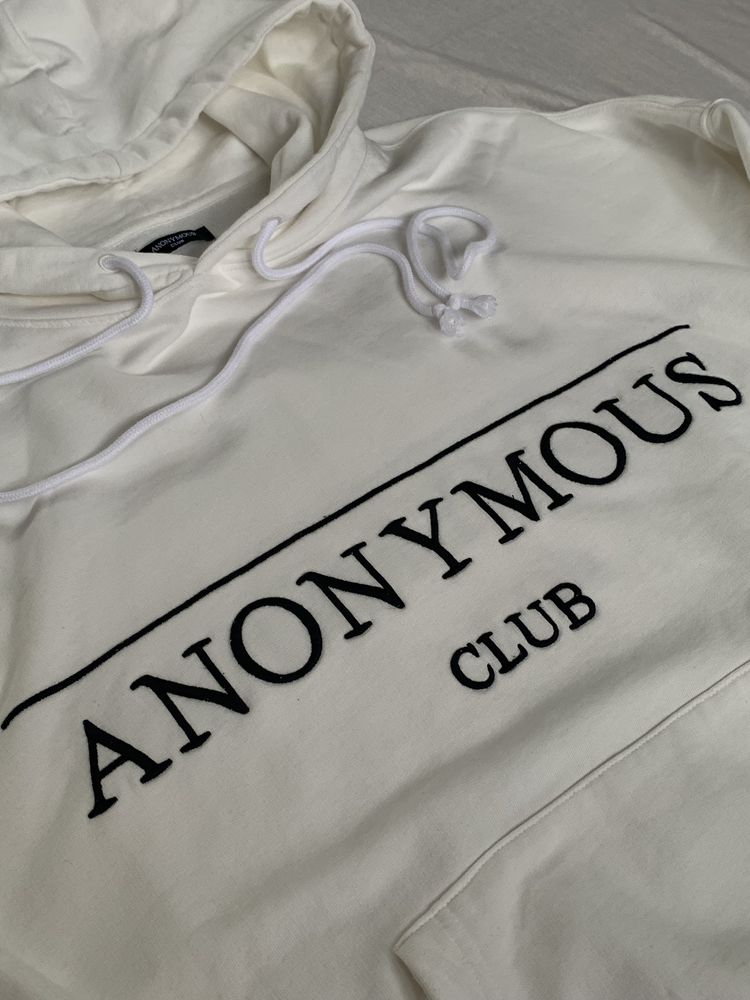 Anonymous Club White Hoodie