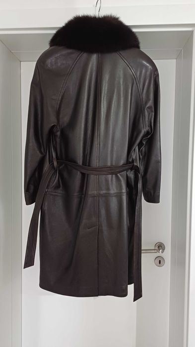 Casaco senhora em pele genuina