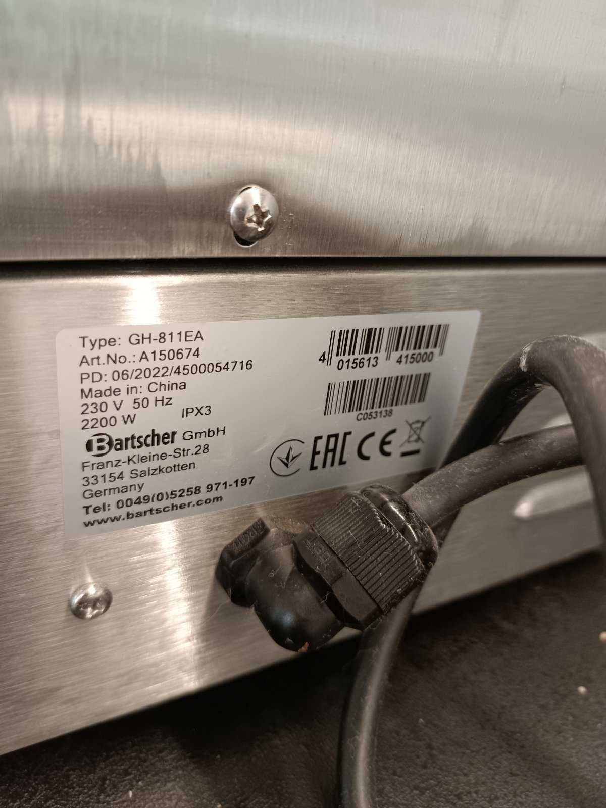 Продаю прижимной гриль Bartscher GH 811EA, состояние идеальное